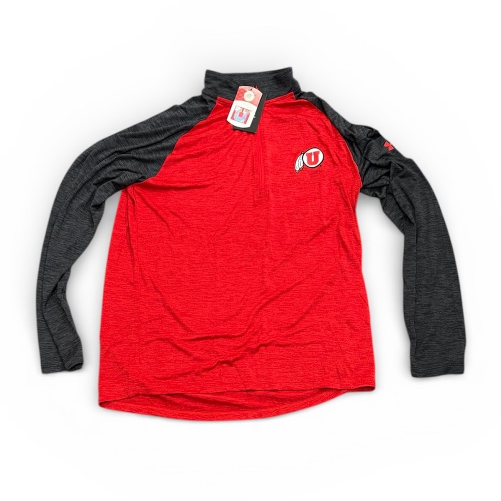 Utah Utes Under Armour Men’s 1/4 Zip Pullover Jacket Large